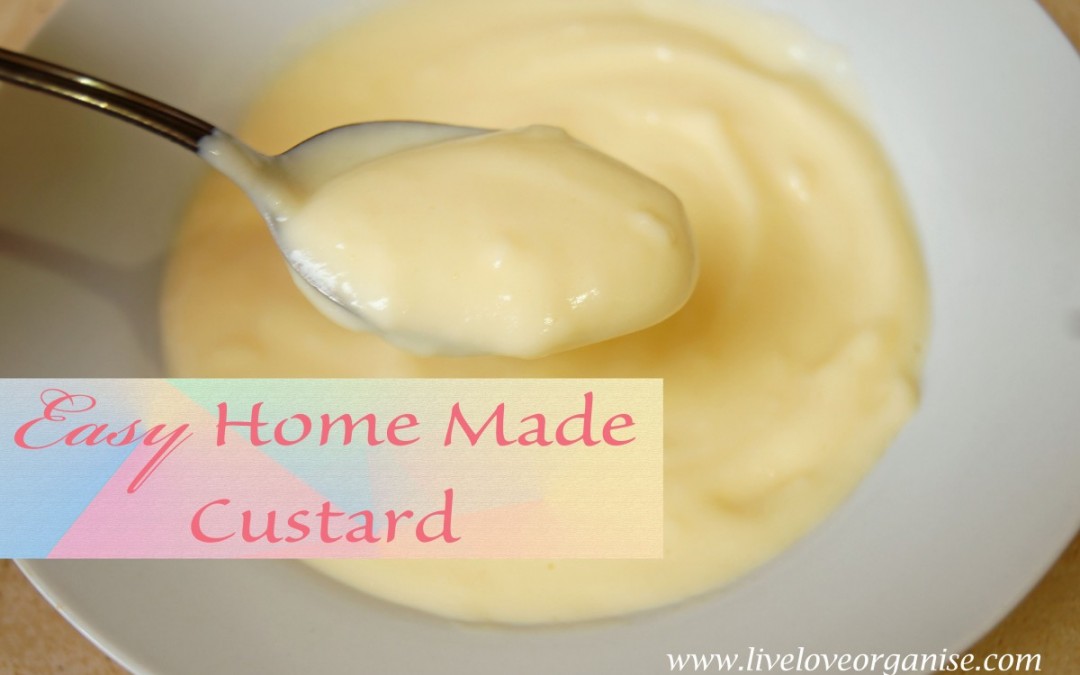 Easy Home Made Custard